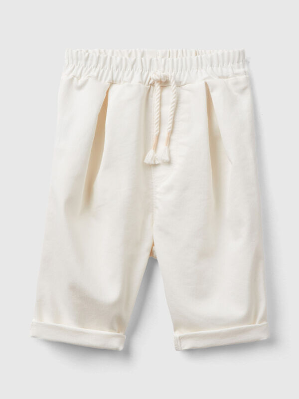 Pantaloni stretch con coulisse Baby