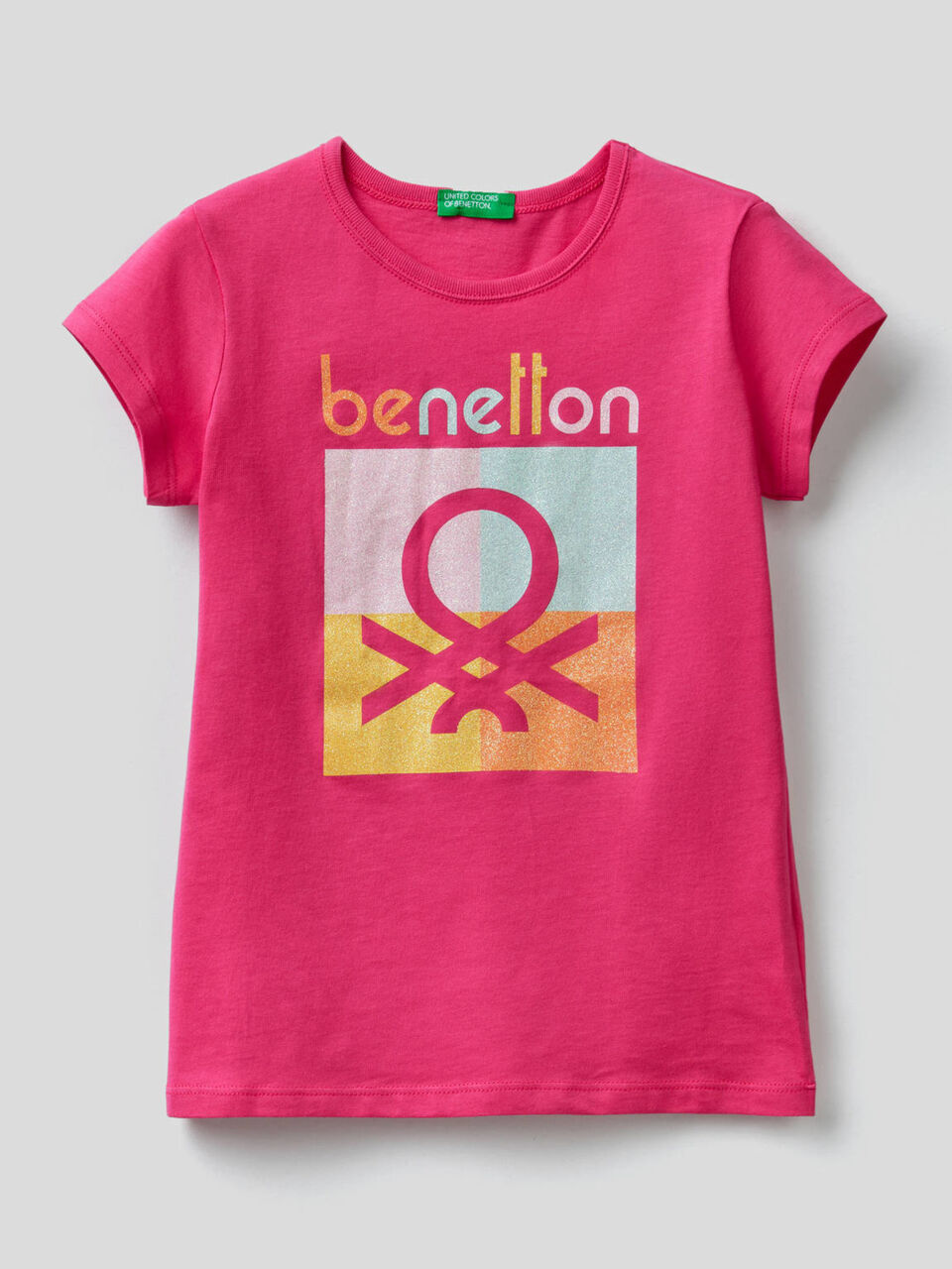 T-shirt in puro cotone con stampa image number 1