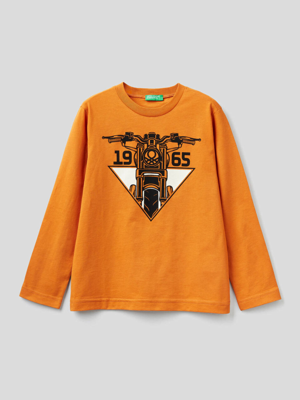 T-shirt manica lunga con stampa image number 1