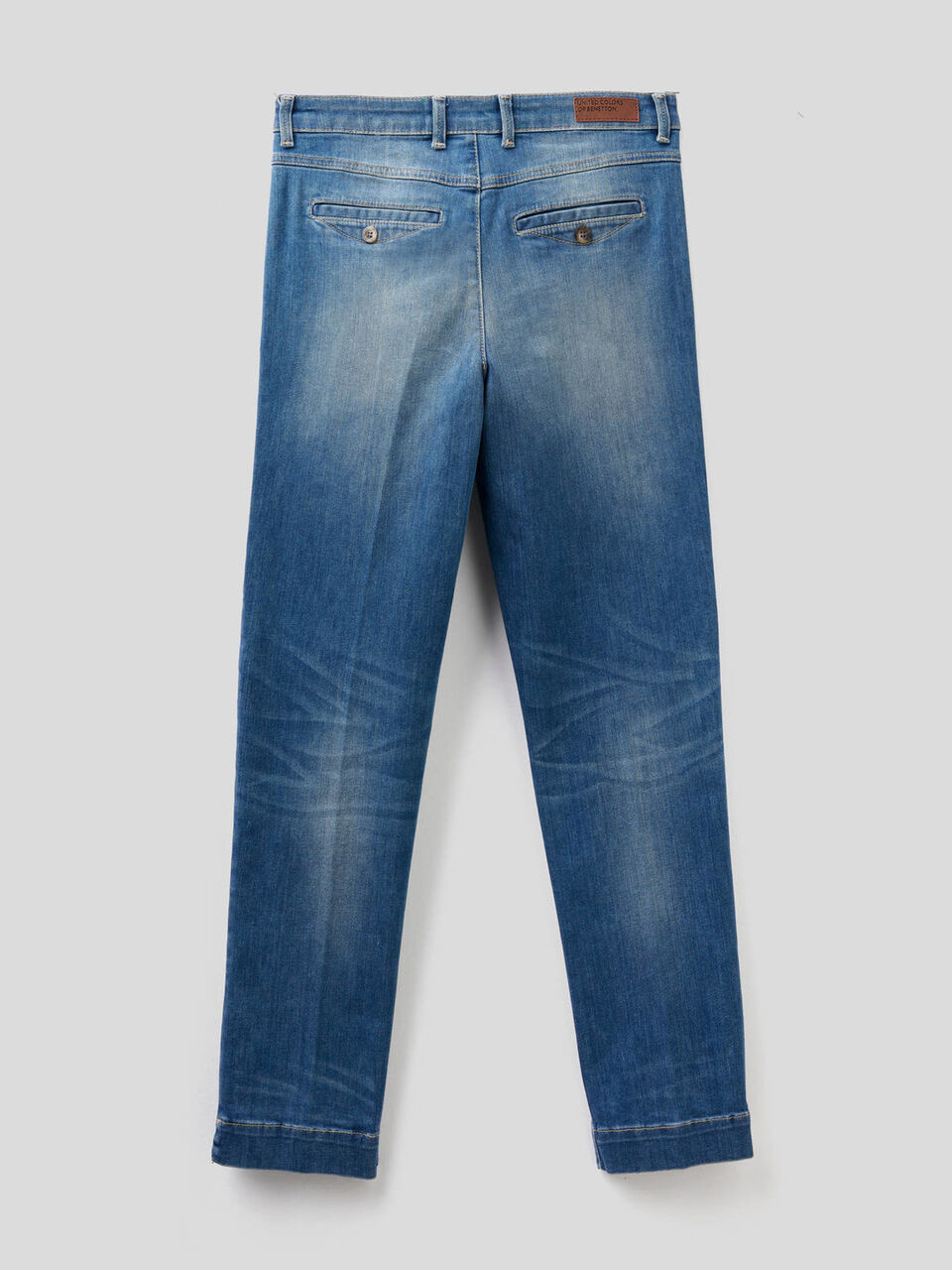 Chino slim fit in denim image number 2