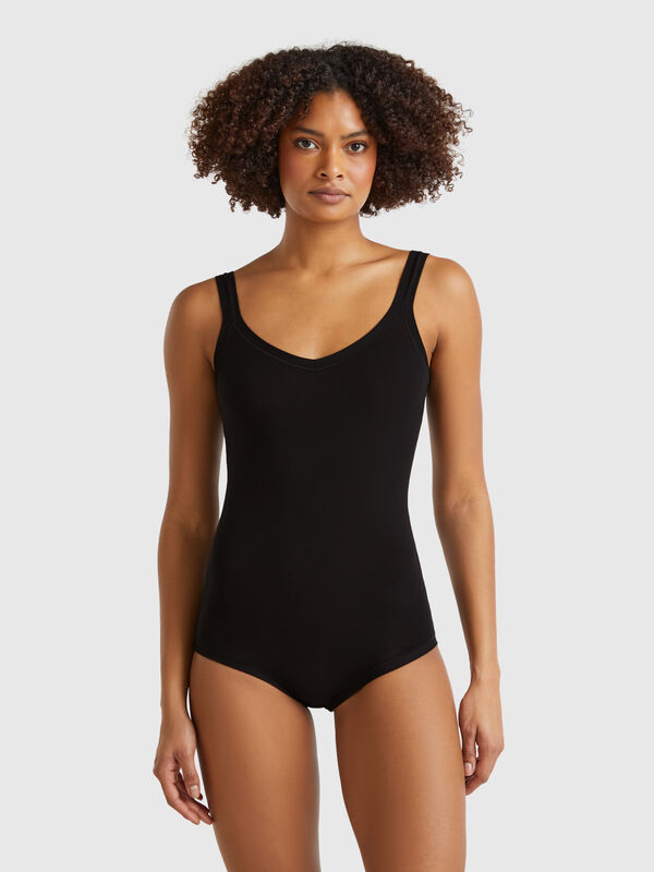 Body in cotone super stretch Donna