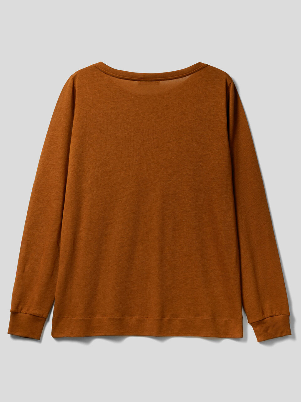 T-shirt manica lunga con polsino image number 2