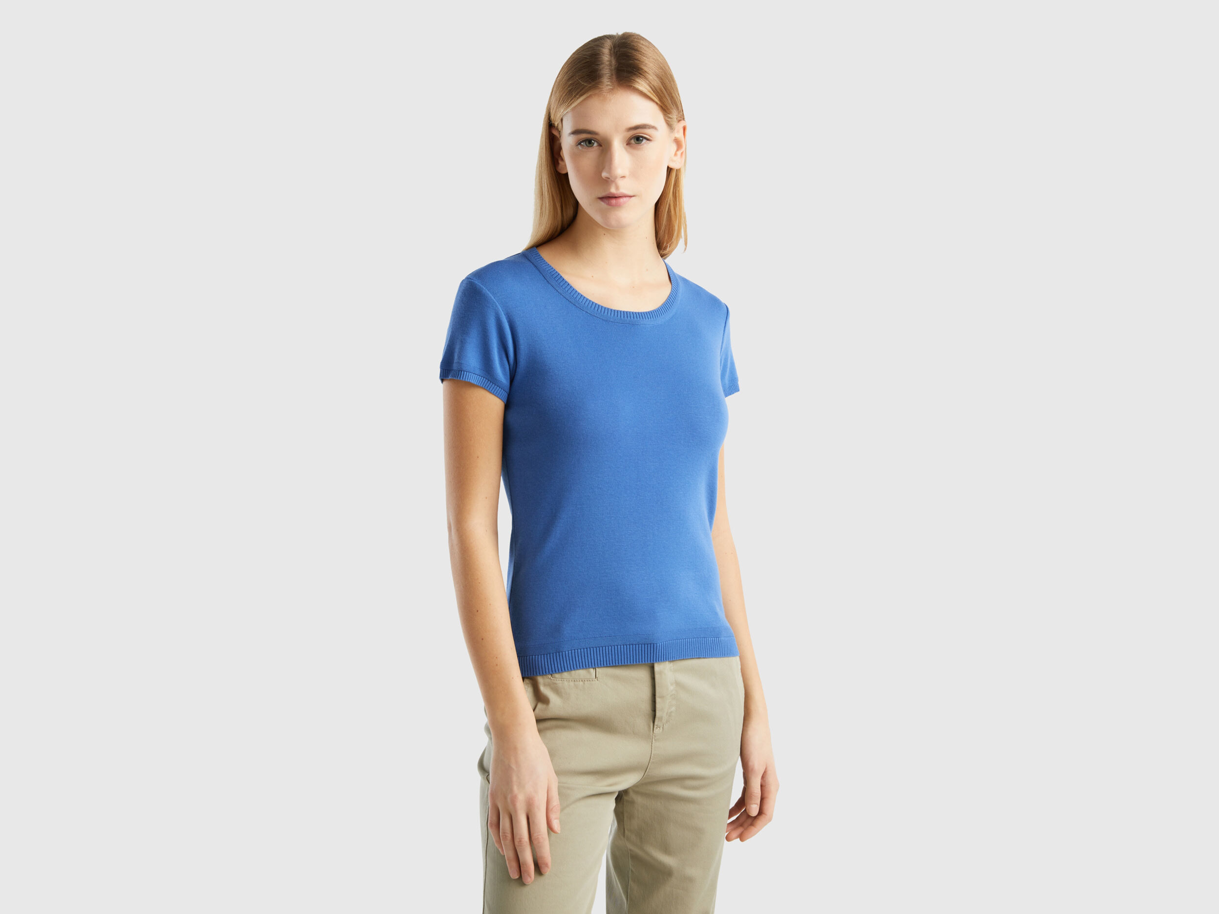 Maglie cotone clearance benetton