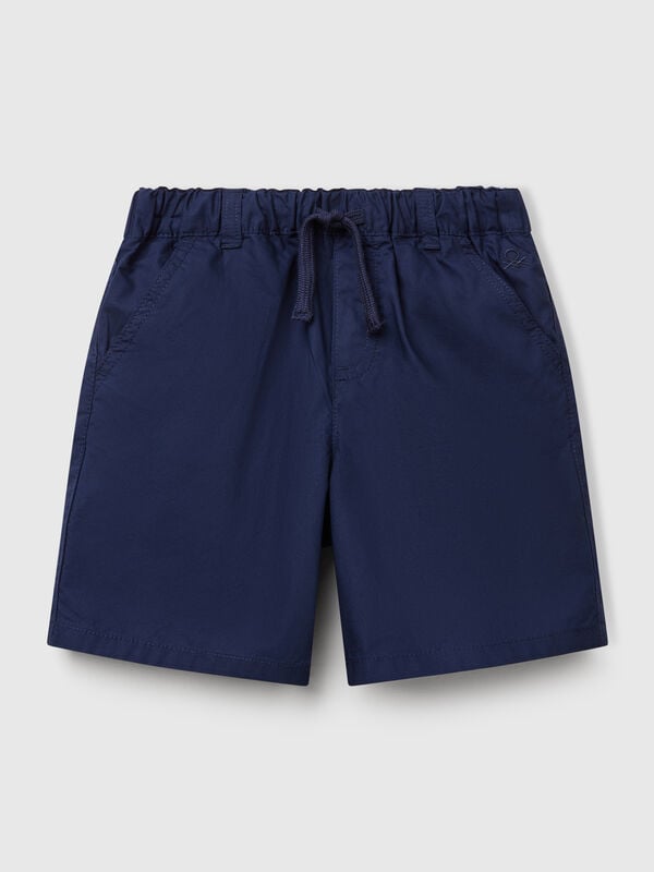 Shorts 100% cotone con coulisse Bambino