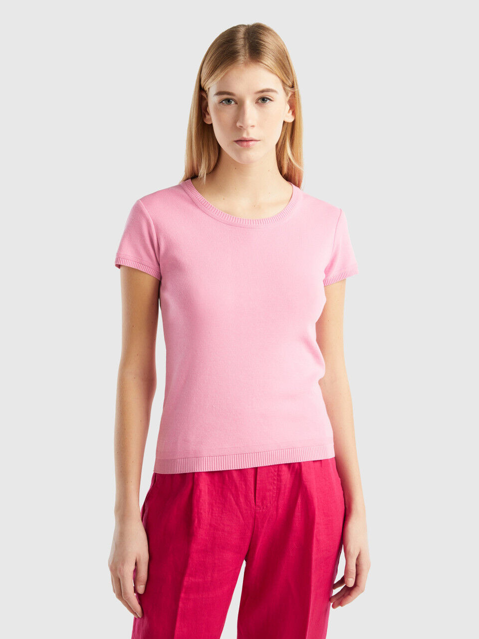 Maglie cotone benetton shop