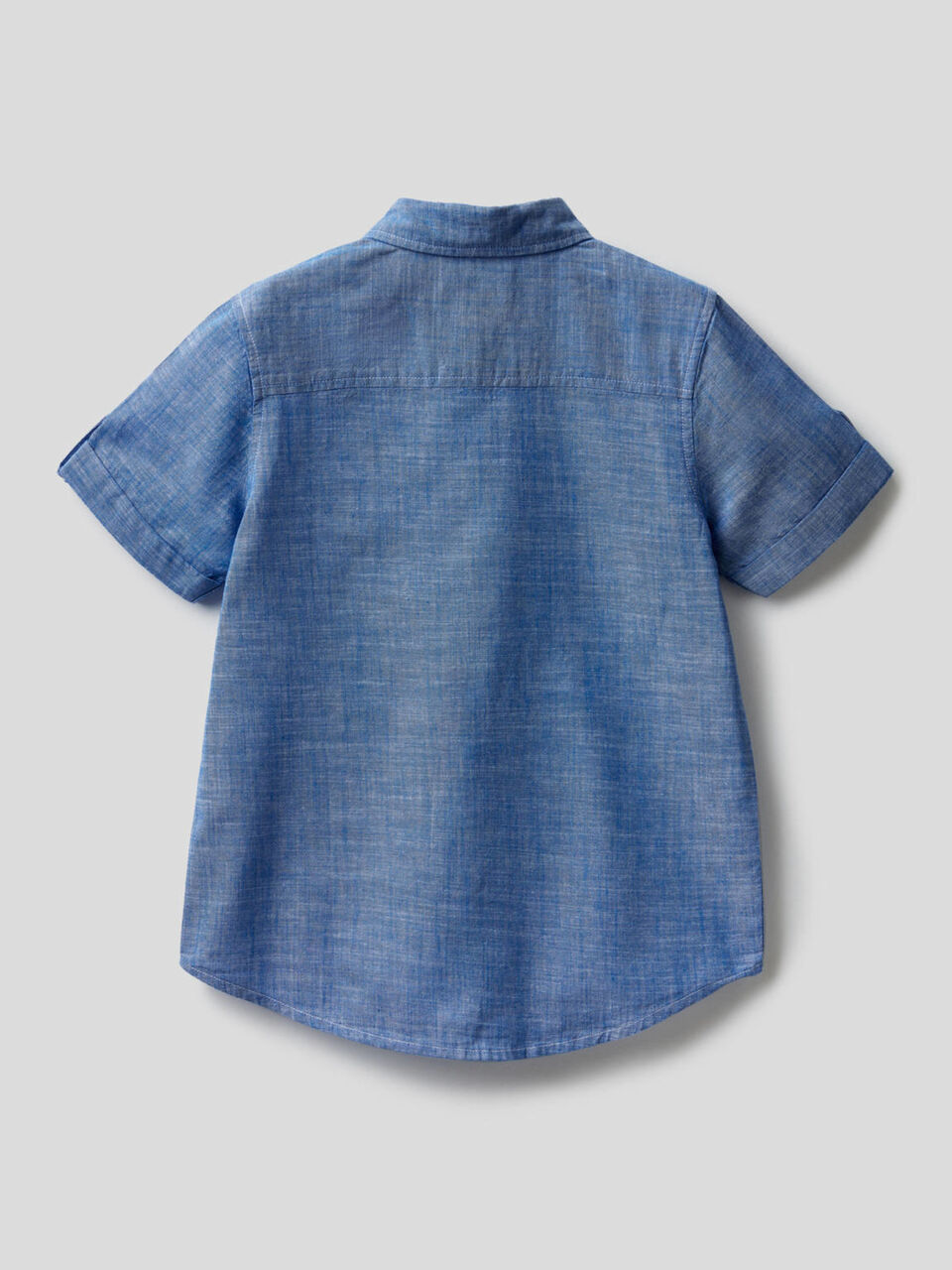 Camicia con manica arrotolata image number 2