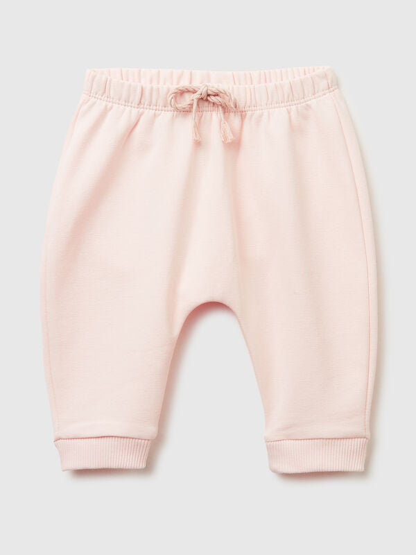 Pantaloni in calda felpa con taschino Baby