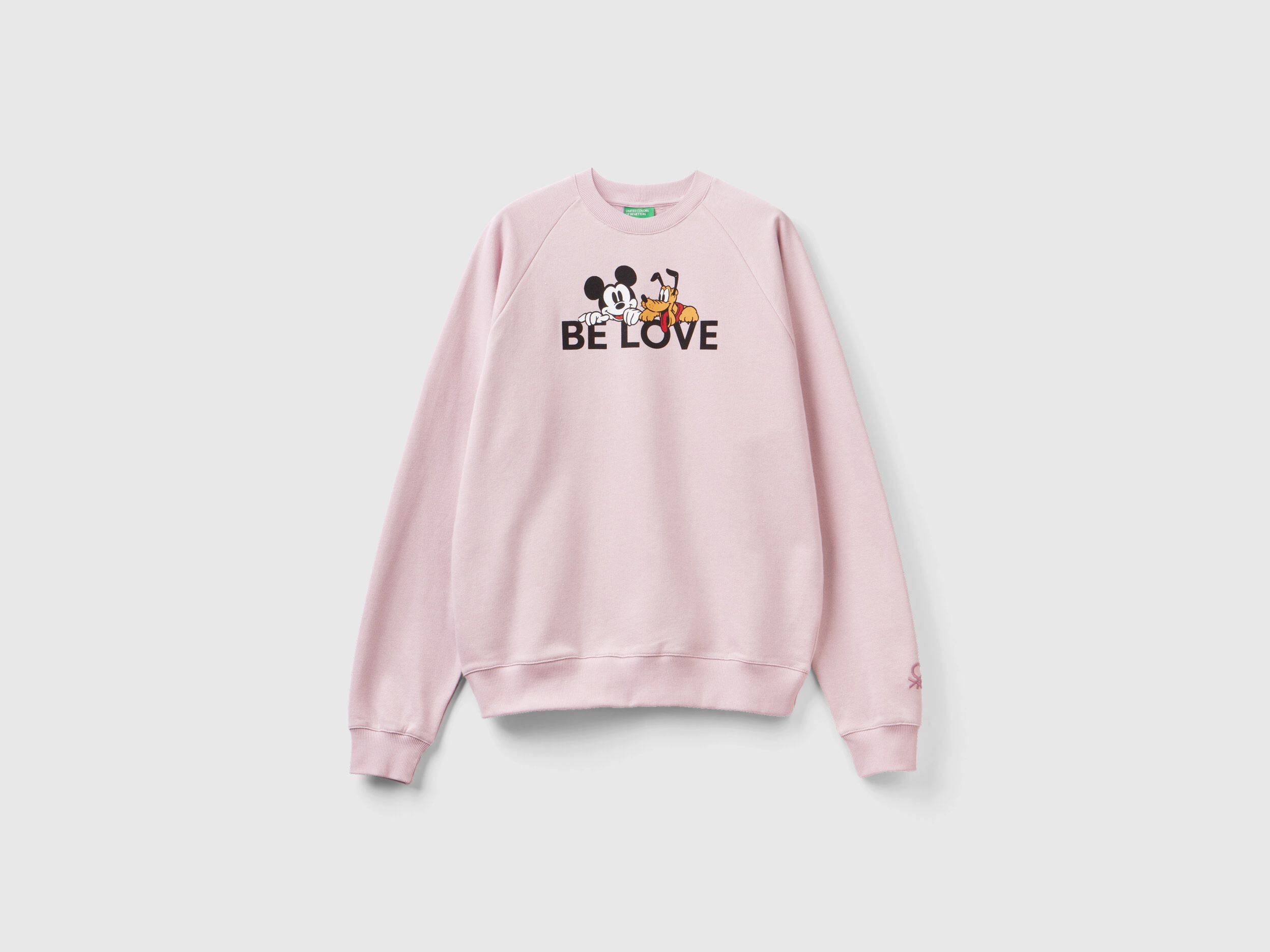 Felpa rosa Mickey Mouse Pluto Rosa Unisex Benetton