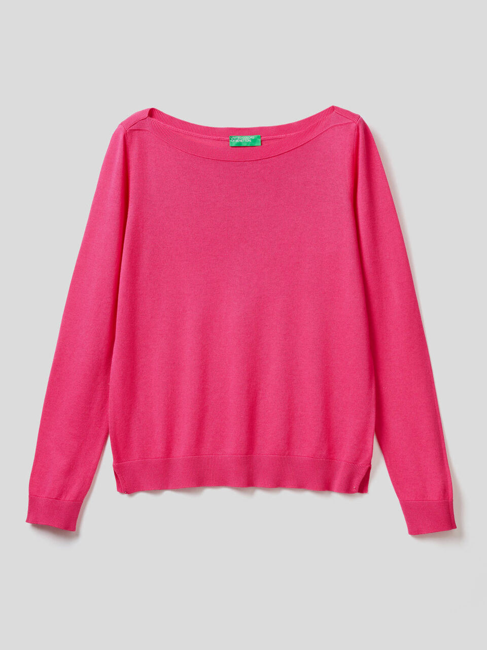 Maglia con scollo a barchetta image number 1