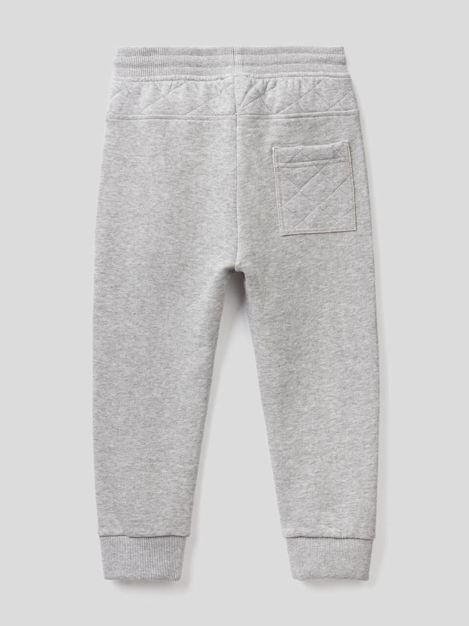 Pantaloni in felpa con dettagli trapuntati image number 2