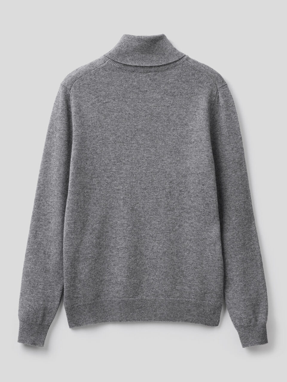 Maglione dolcevita in pura lana vergine image number 2
