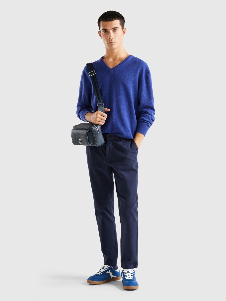 Pantaloni discount uomo benetton