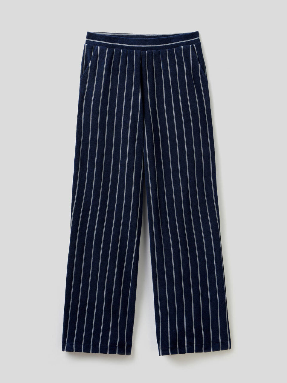 Pantaloni palazzo a righe image number 1