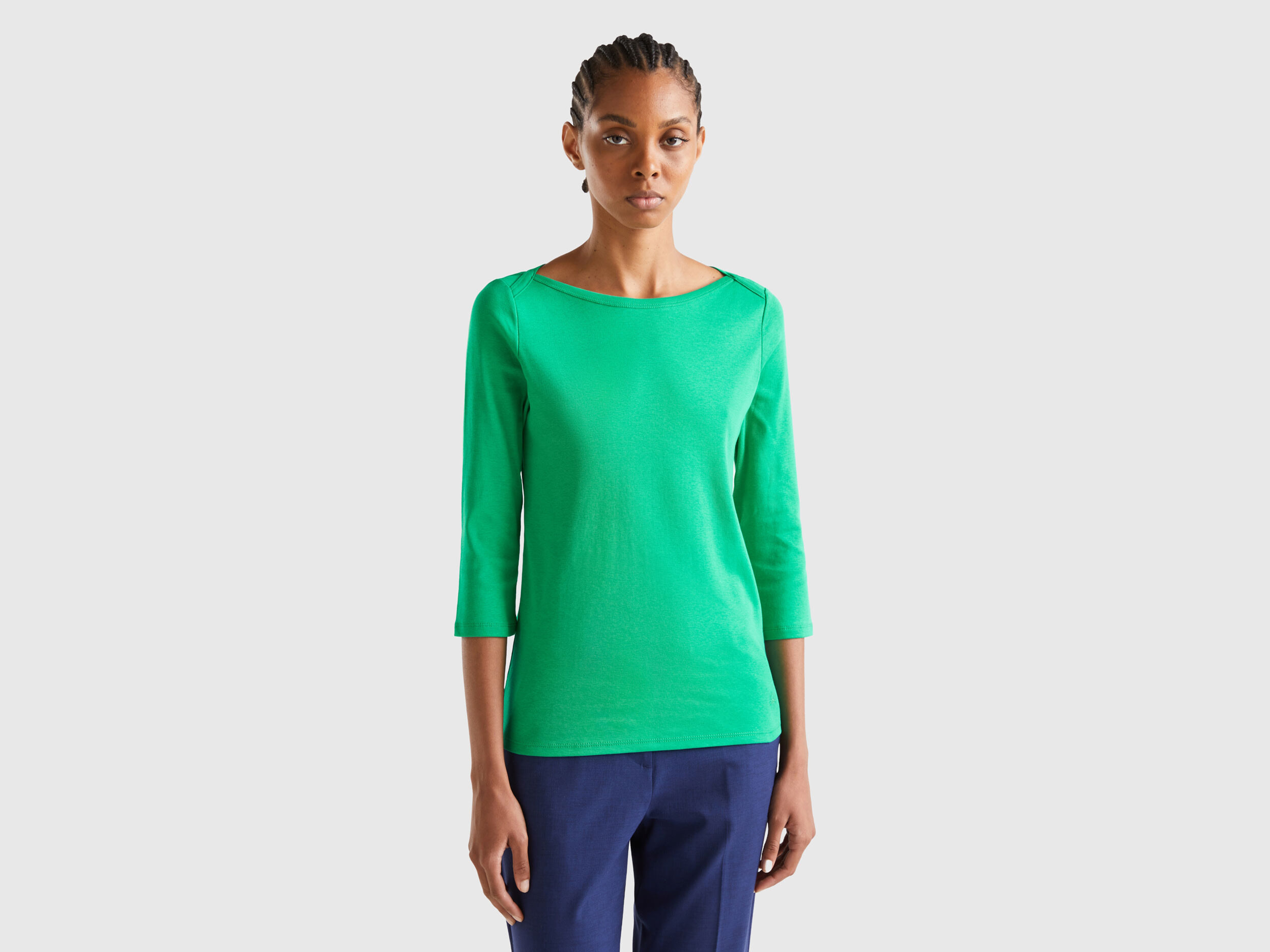 Benetton t shirt donna hot sale