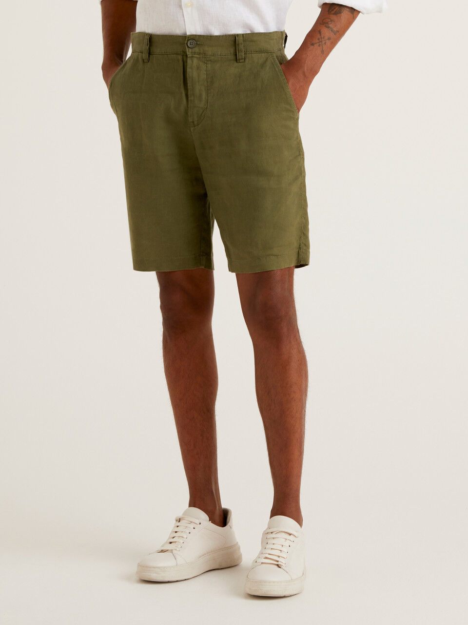Benetton bermuda uomo discount