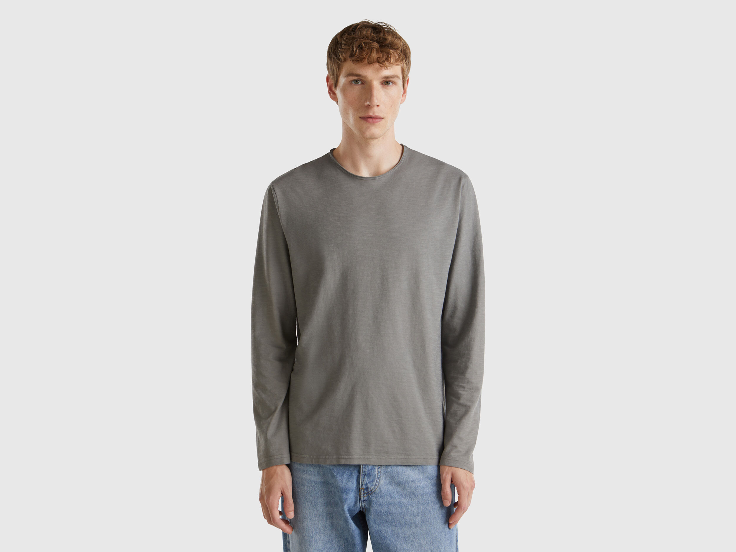 Benetton magliette manica lunga hotsell