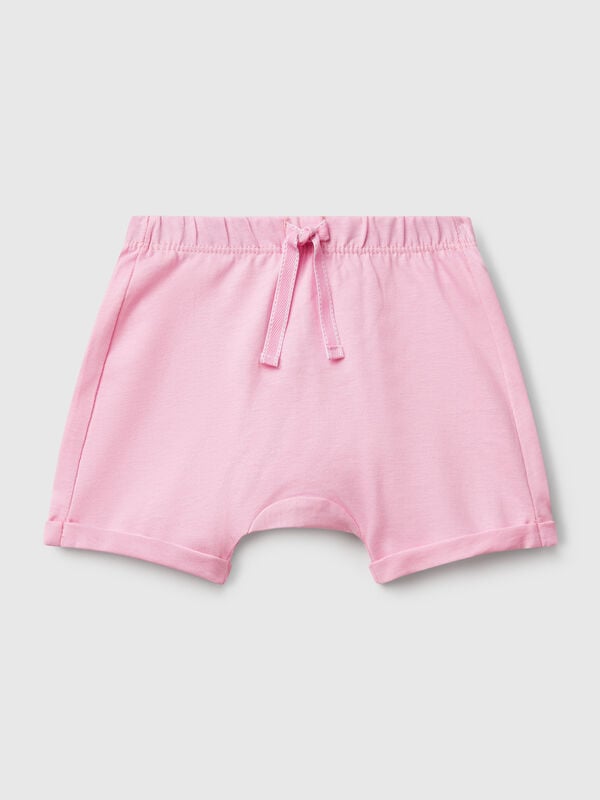Shorts con patch sul retro Baby