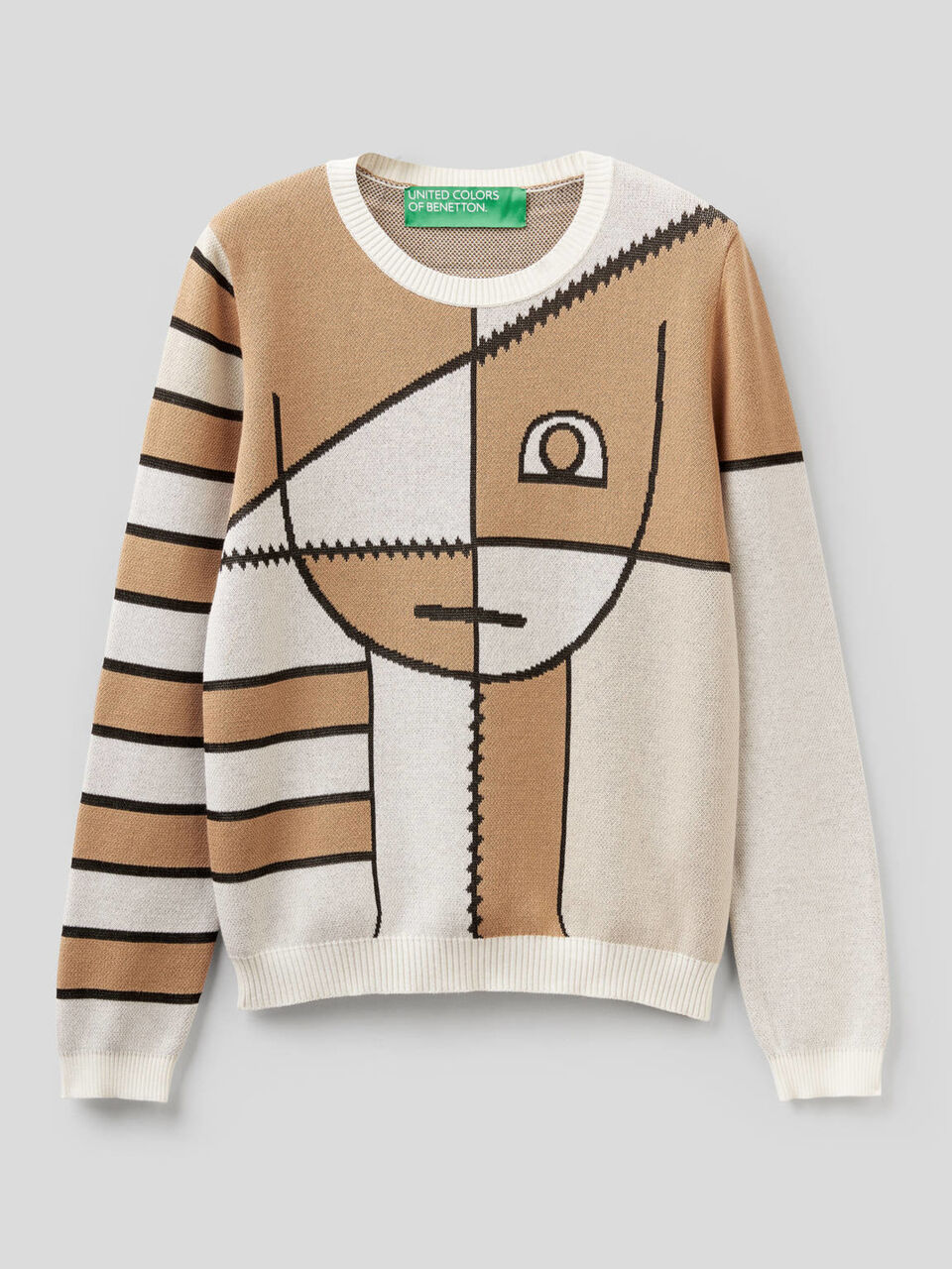 Maglia con disegno stilizzato image number 1