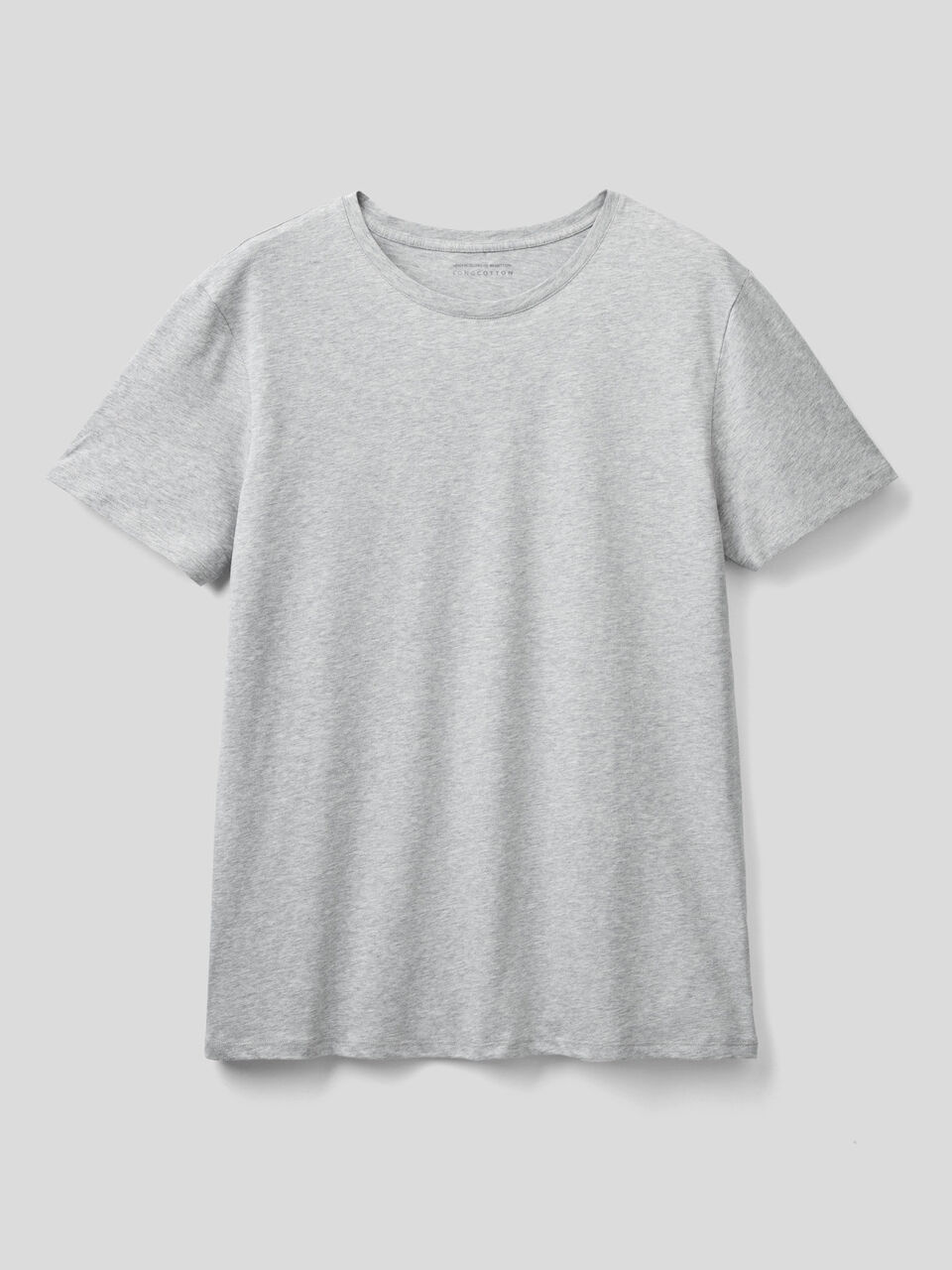 T-shirt in cotone a fibra lunga image number 1
