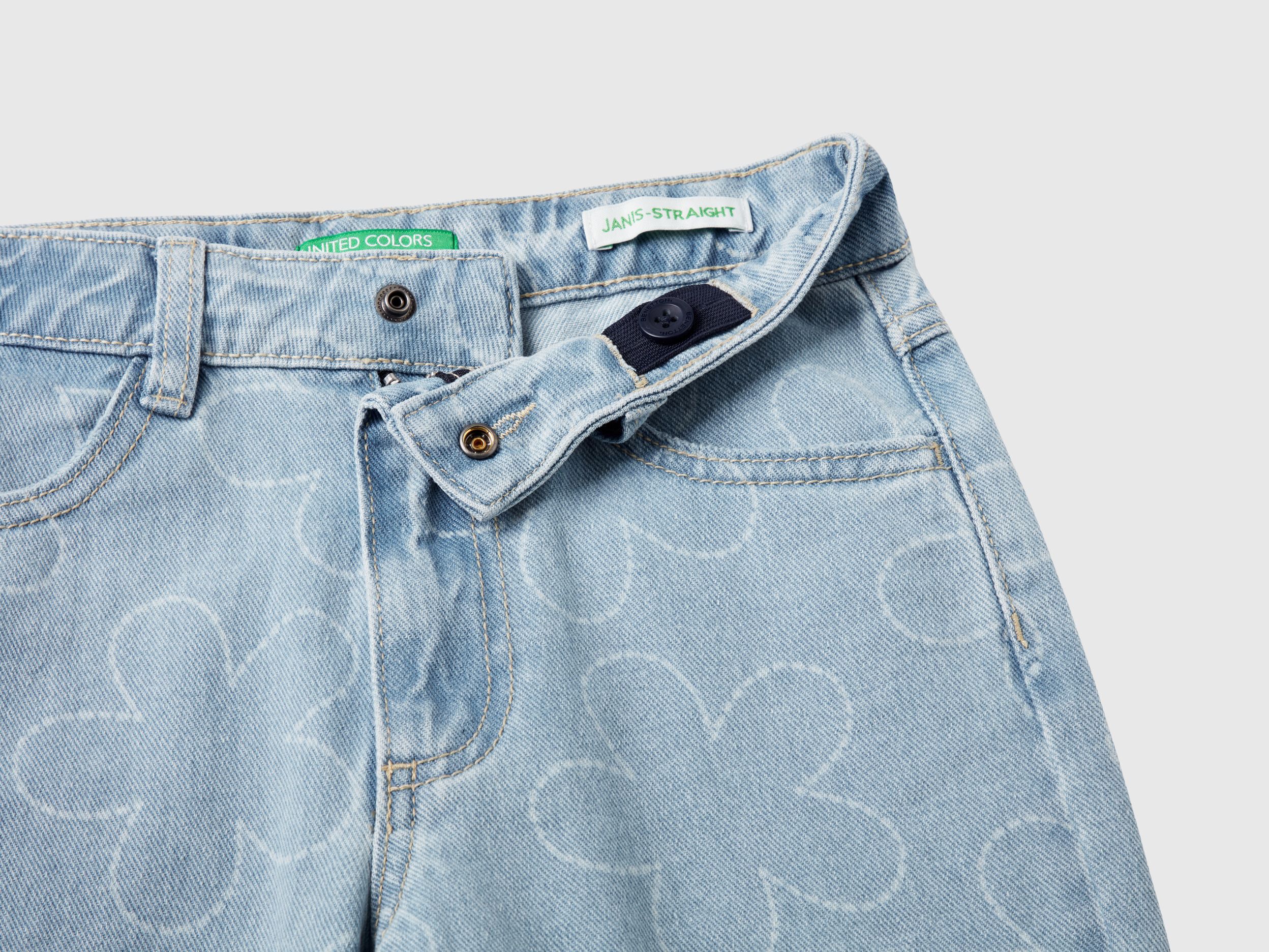 Benetton jeans sale bambina