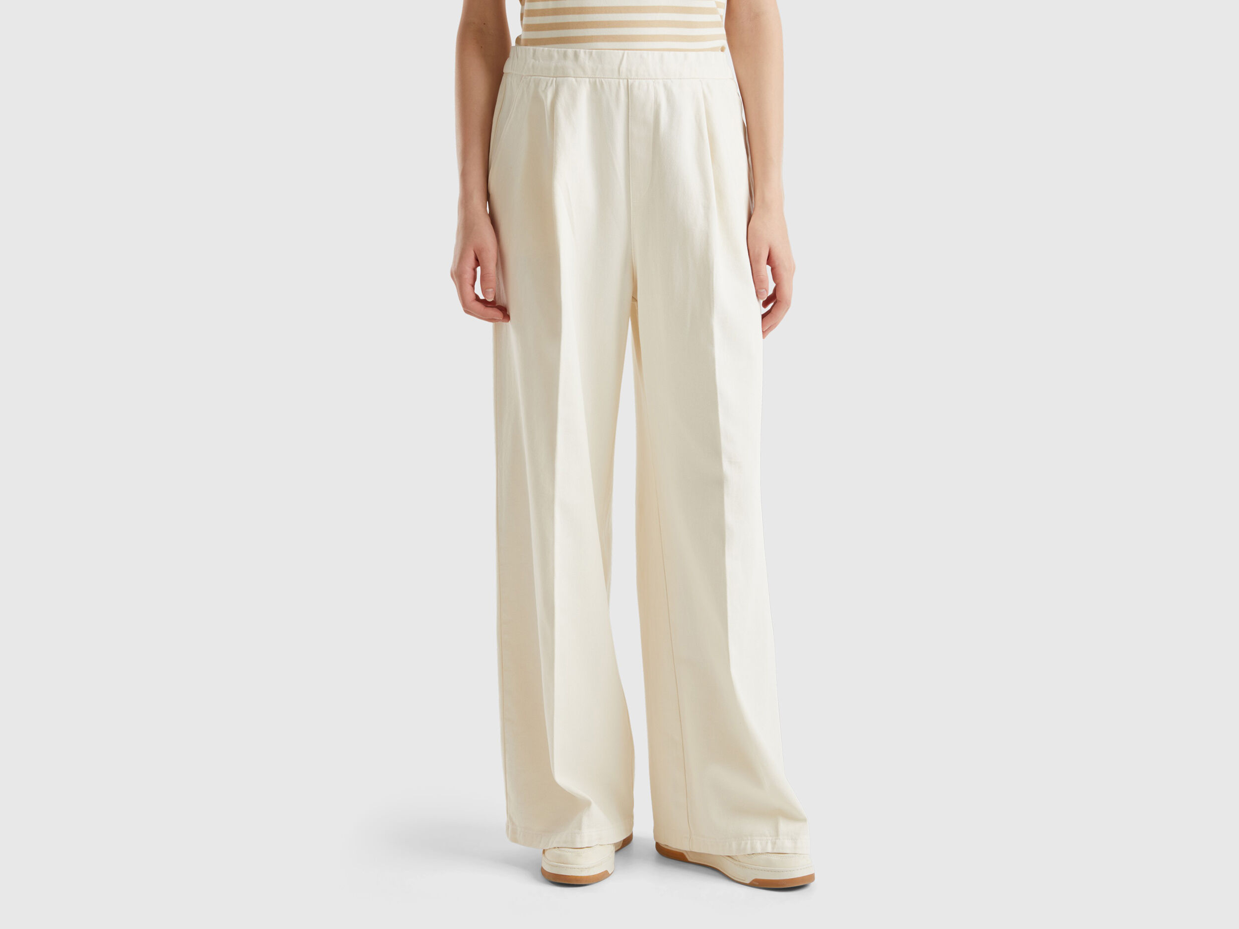 Benetton pantaloni palazzo shop