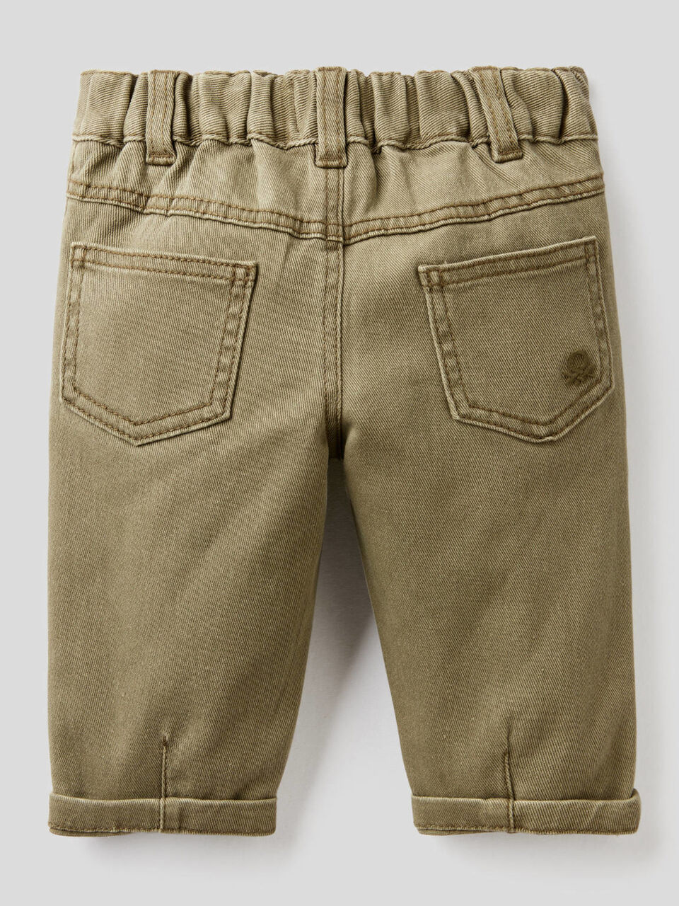 Jeans slouchy in cotone stretch image number 2