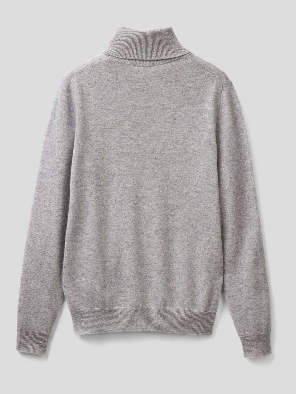 Maglione dolcevita in pura lana vergine image number 2
