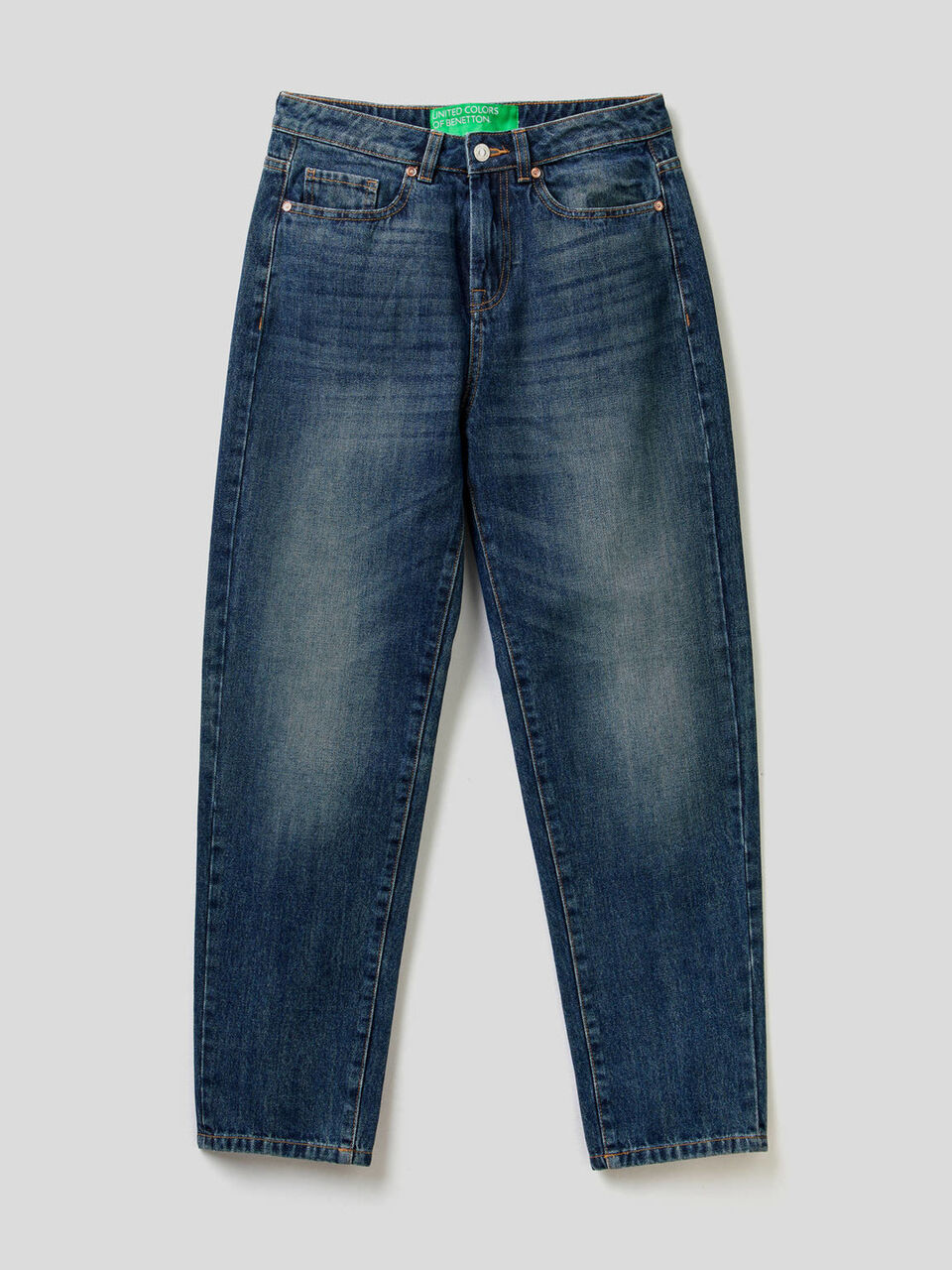 Jeans boyfriend 100% cotone image number 1