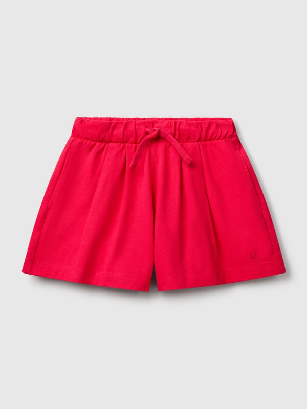 Shorts in puro cotone Bambina