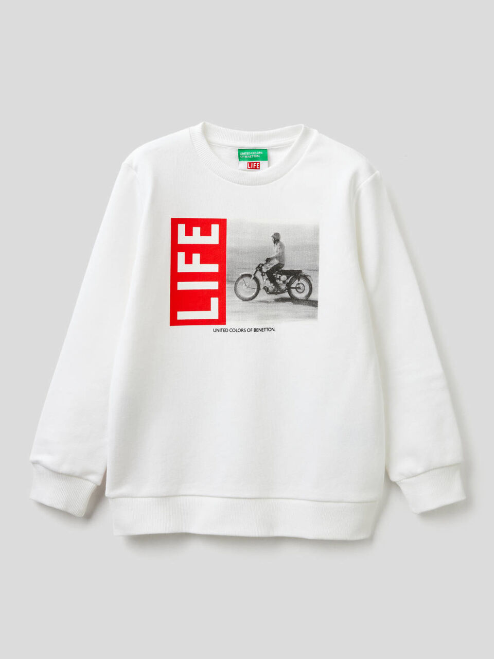 Felpa Life in 100% cotone biologico image number 1