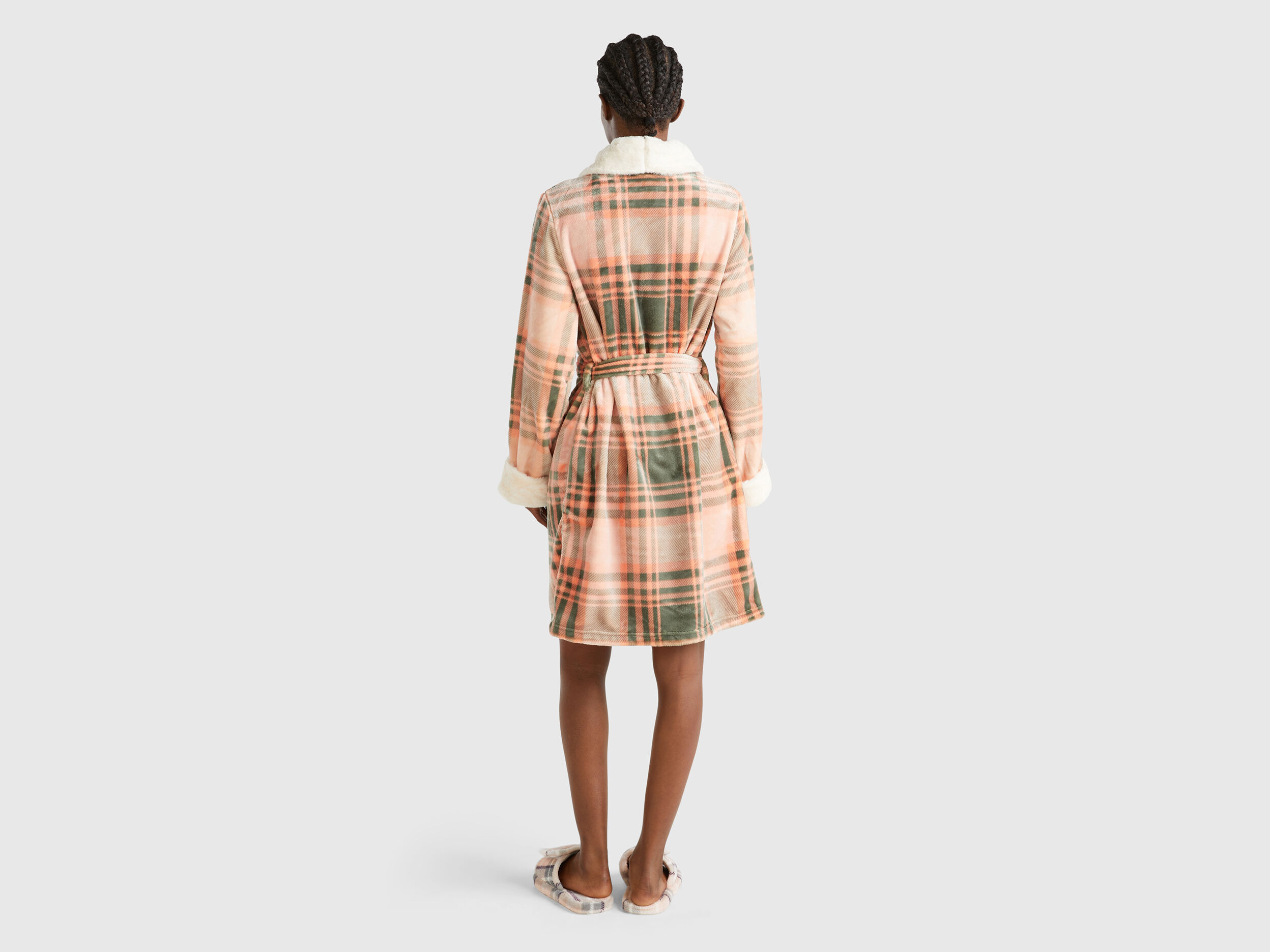 Vestaglia tartan Multi color Benetton