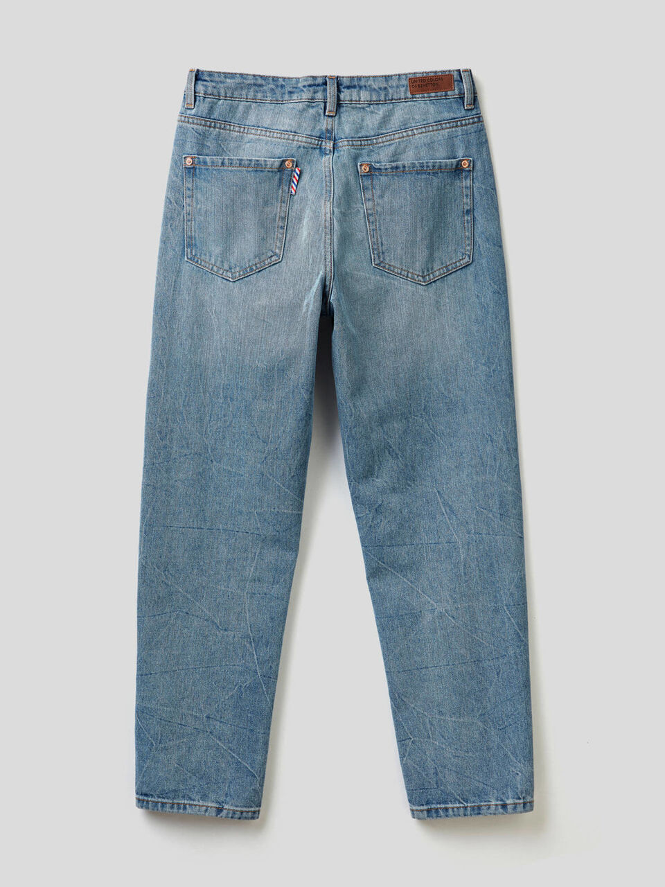 Jeans boyfriend 100% cotone image number 2
