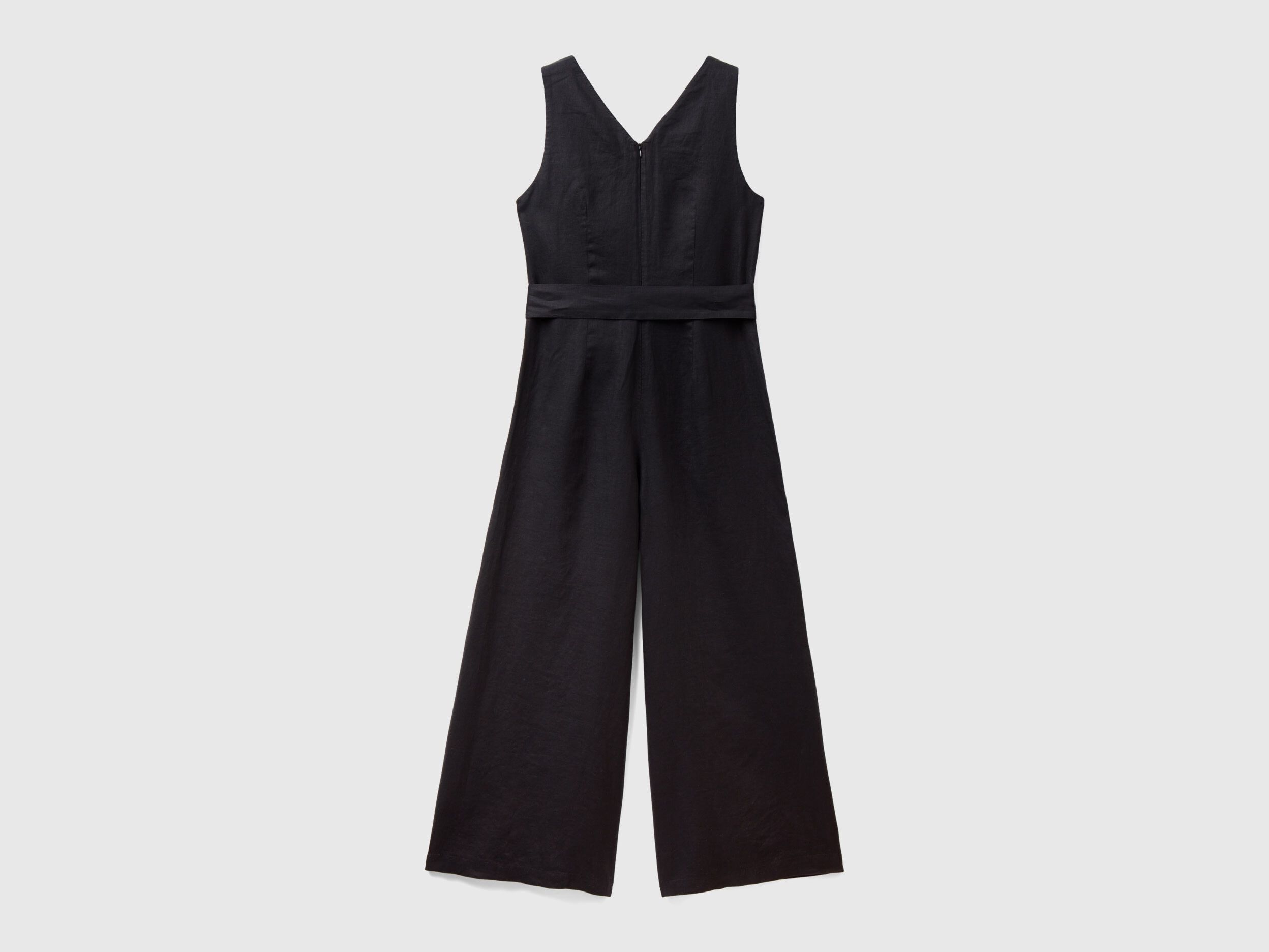 Tuta in puro lino Nero Benetton