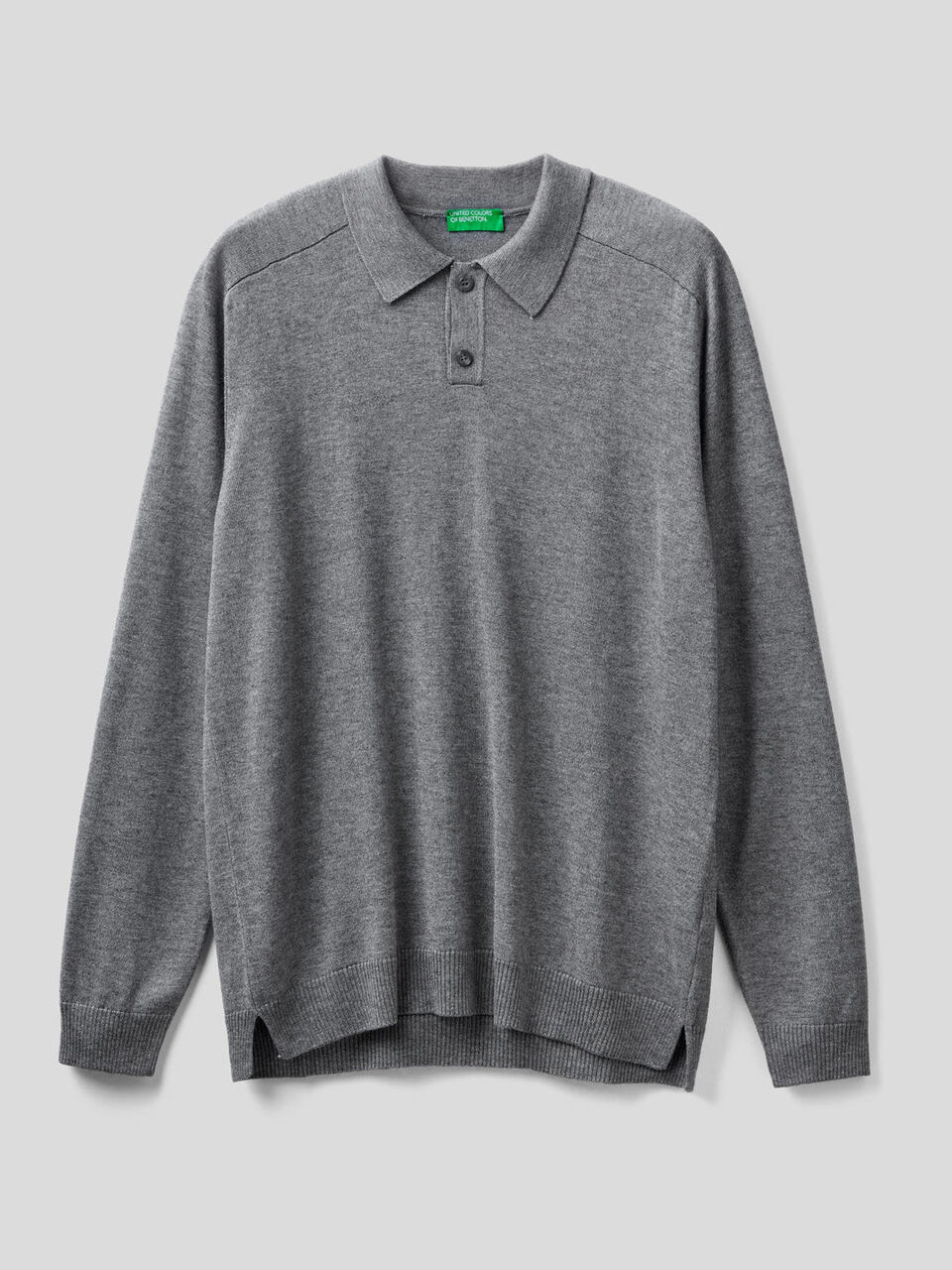 Polo in maglia a manica lunga image number 1