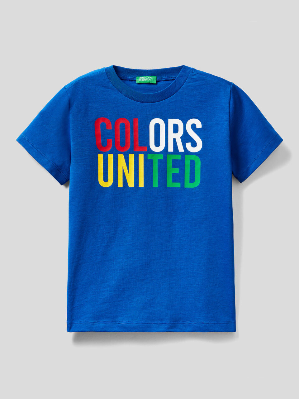T-shirt 100% cotone bio con logo image number 1