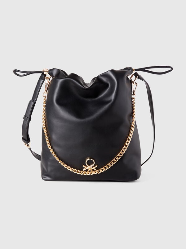 Borsa a secchiello grande Donna