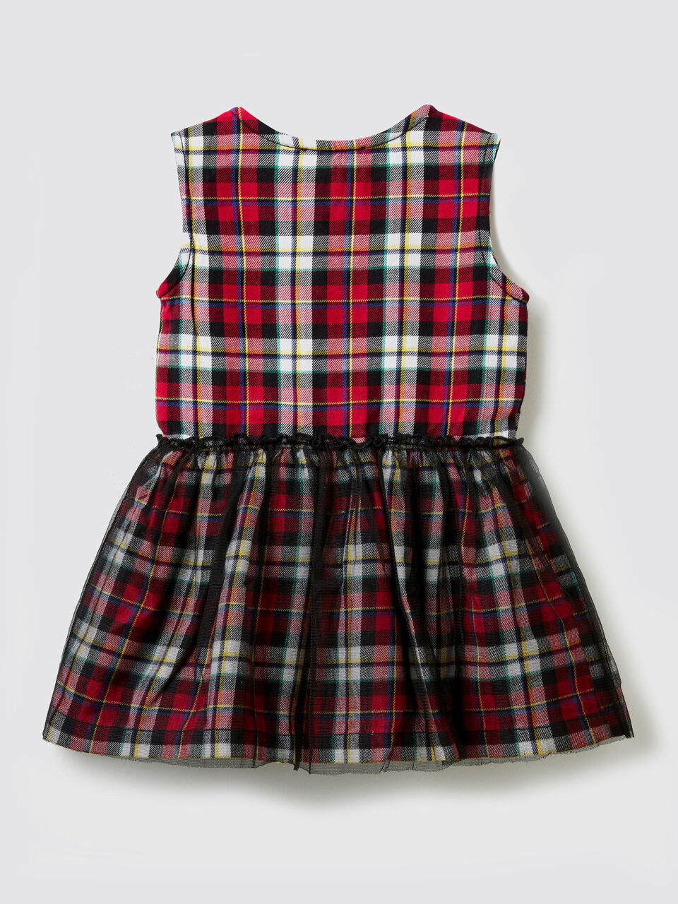 Vestito smanicato a quadri image number 2