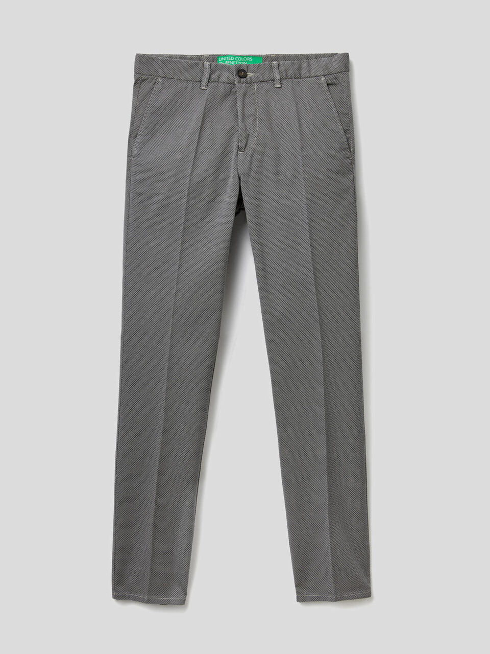 Chino slim fit in cotone elasticizzato image number 1
