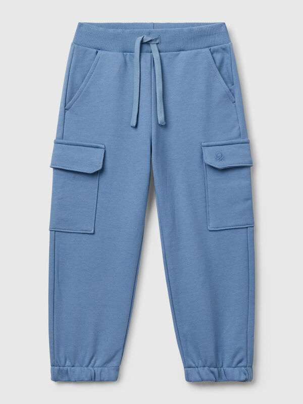Pantaloni cargo in felpa Bambino