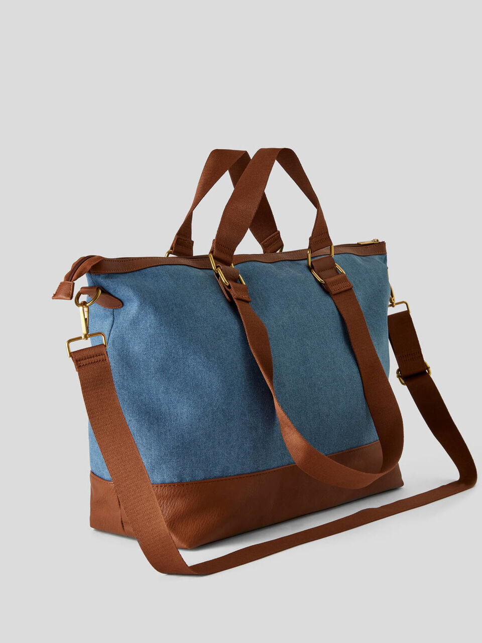 Maxi borsa in tessuto image number 2