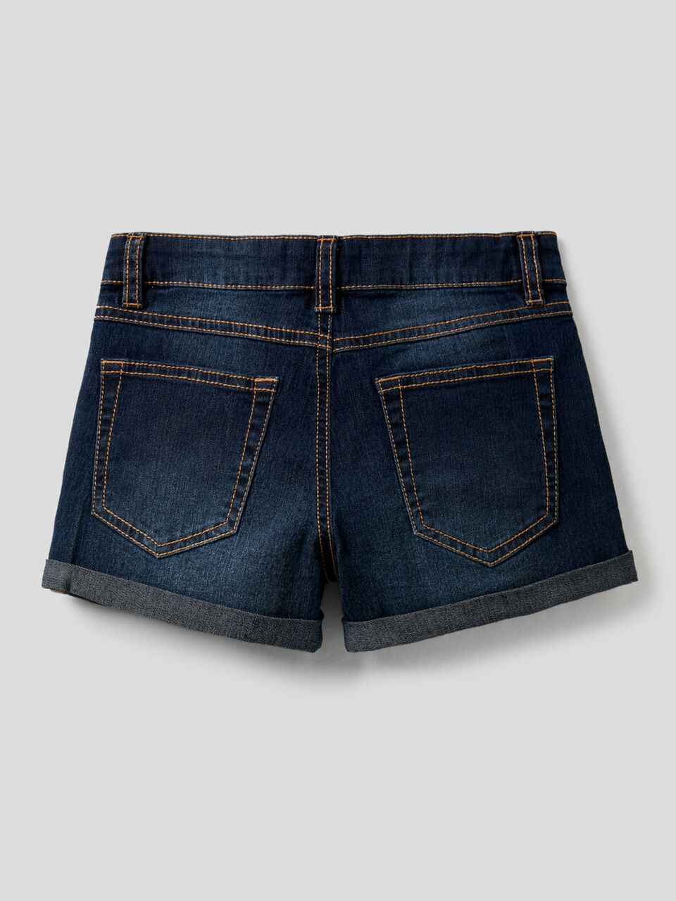 Shorts in cotone elasticizzato image number 2