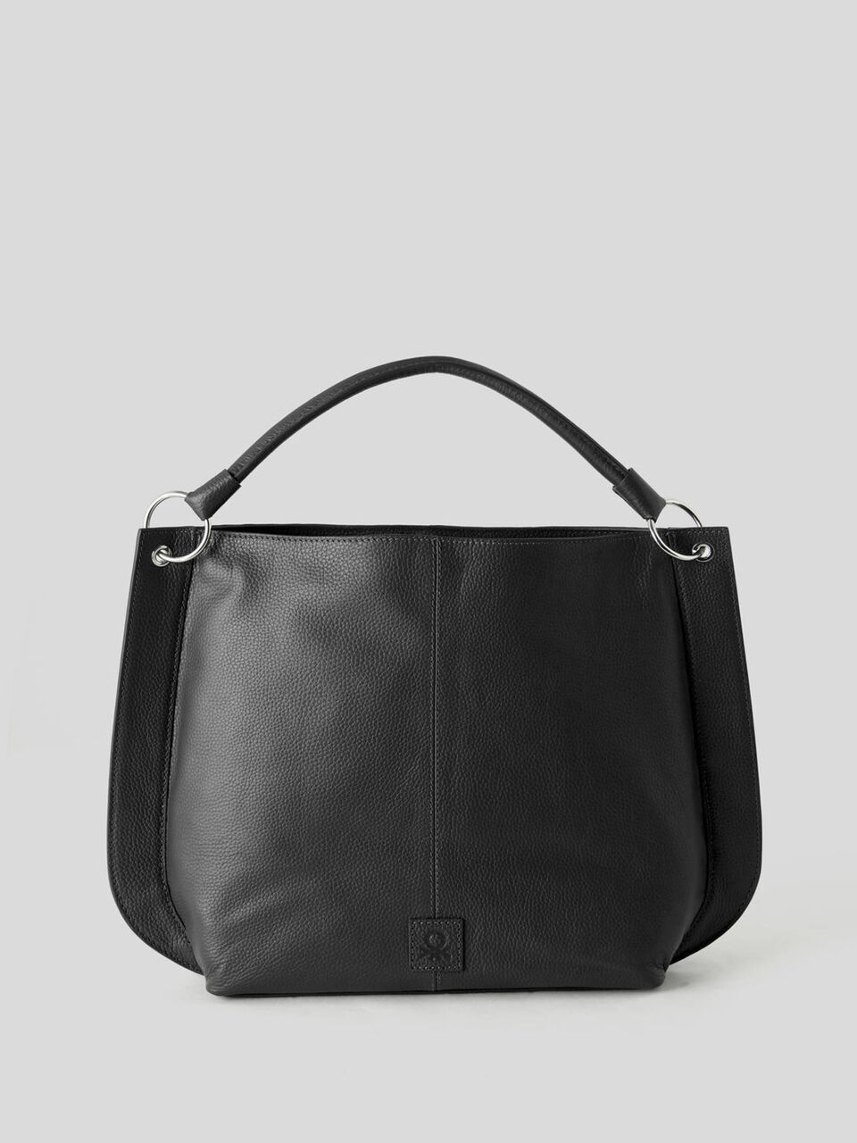 Borsa hobo in vera pelle image number 1
