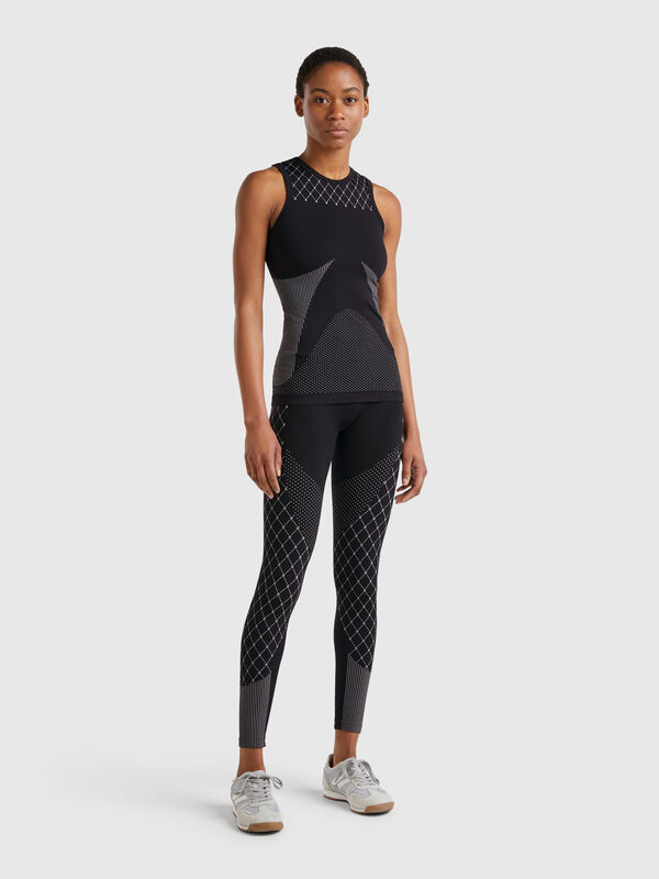 Leggings sportivi senza cuciture Donna