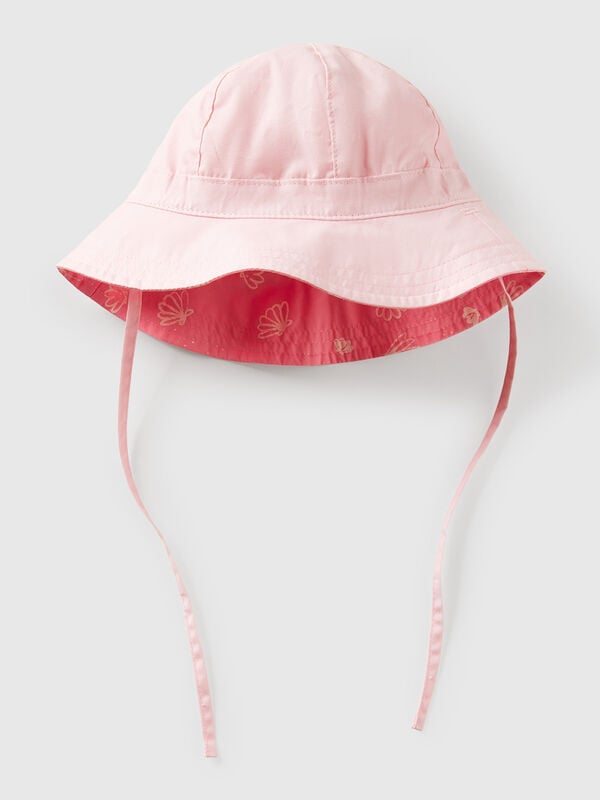 Cappello reversibile con stampa mare Baby