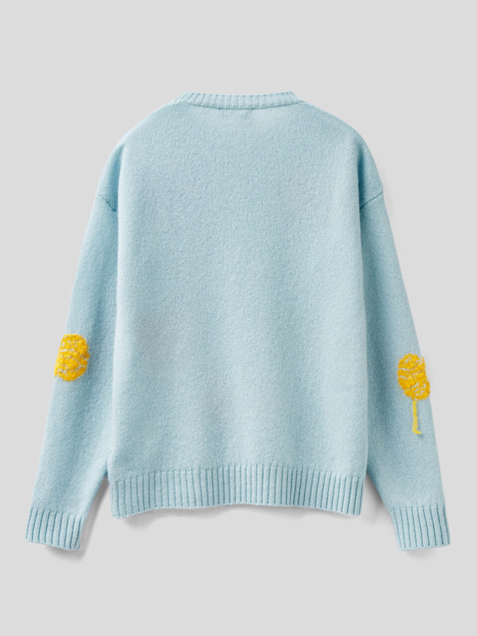 Maglia in lana Merino con gomitoli image number 2