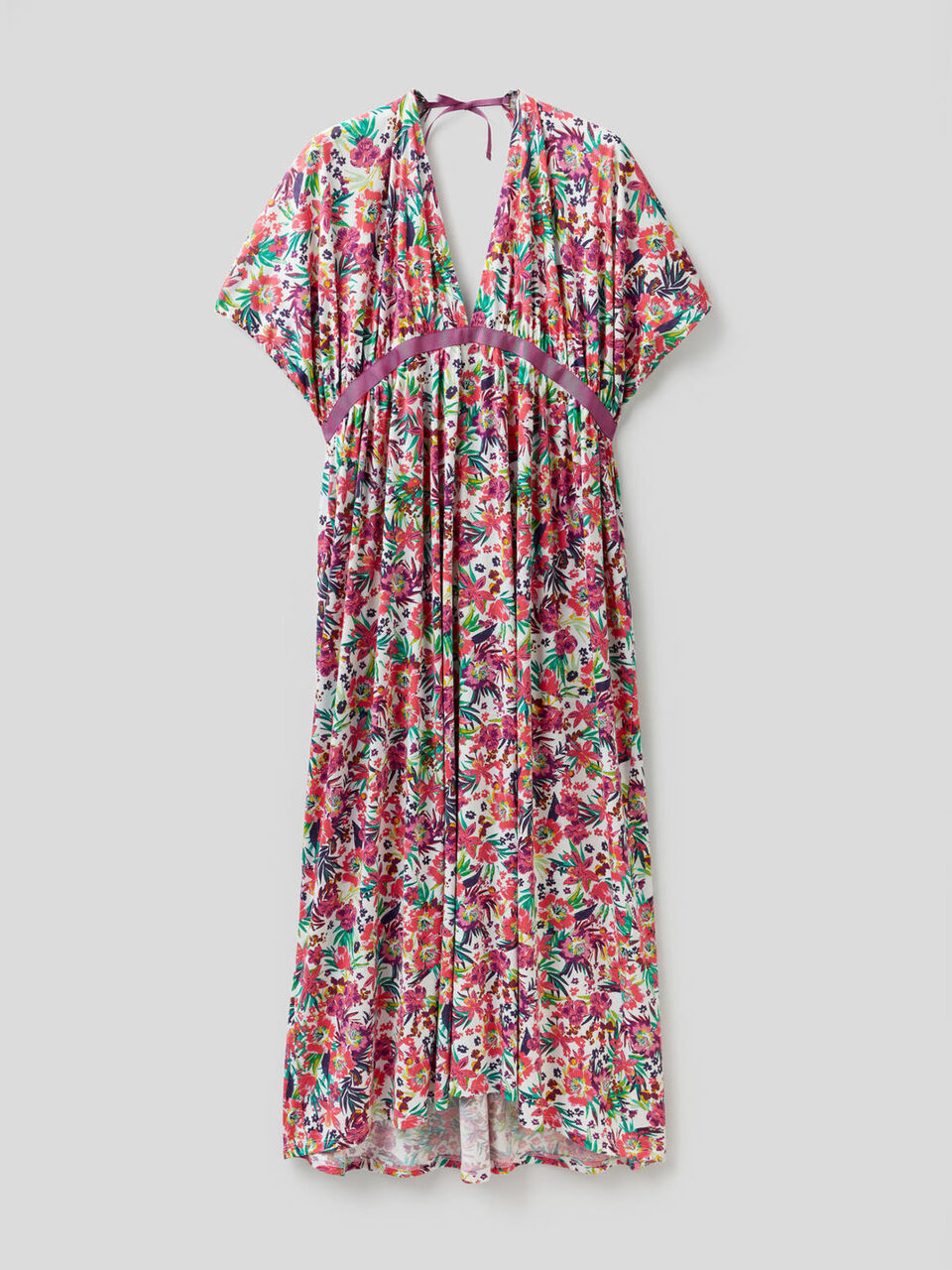 Vestito copricostume fantasia floreale image number 1