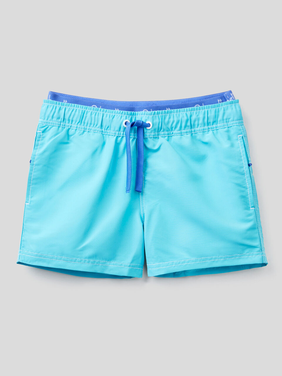 Costume boxer con elastico logato image number 1