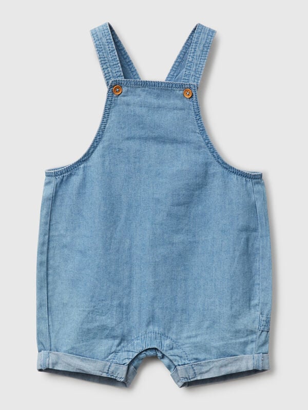 Salopette in chambray Baby