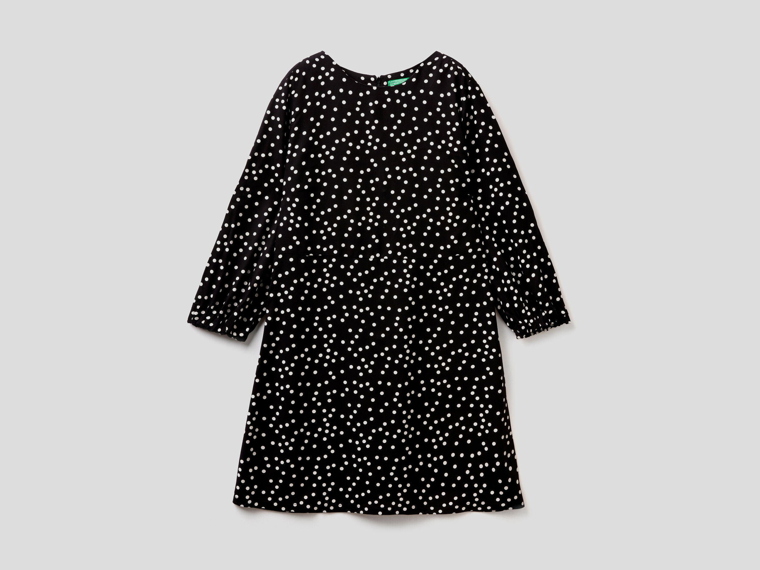 Vestito a pois benetton hot sale