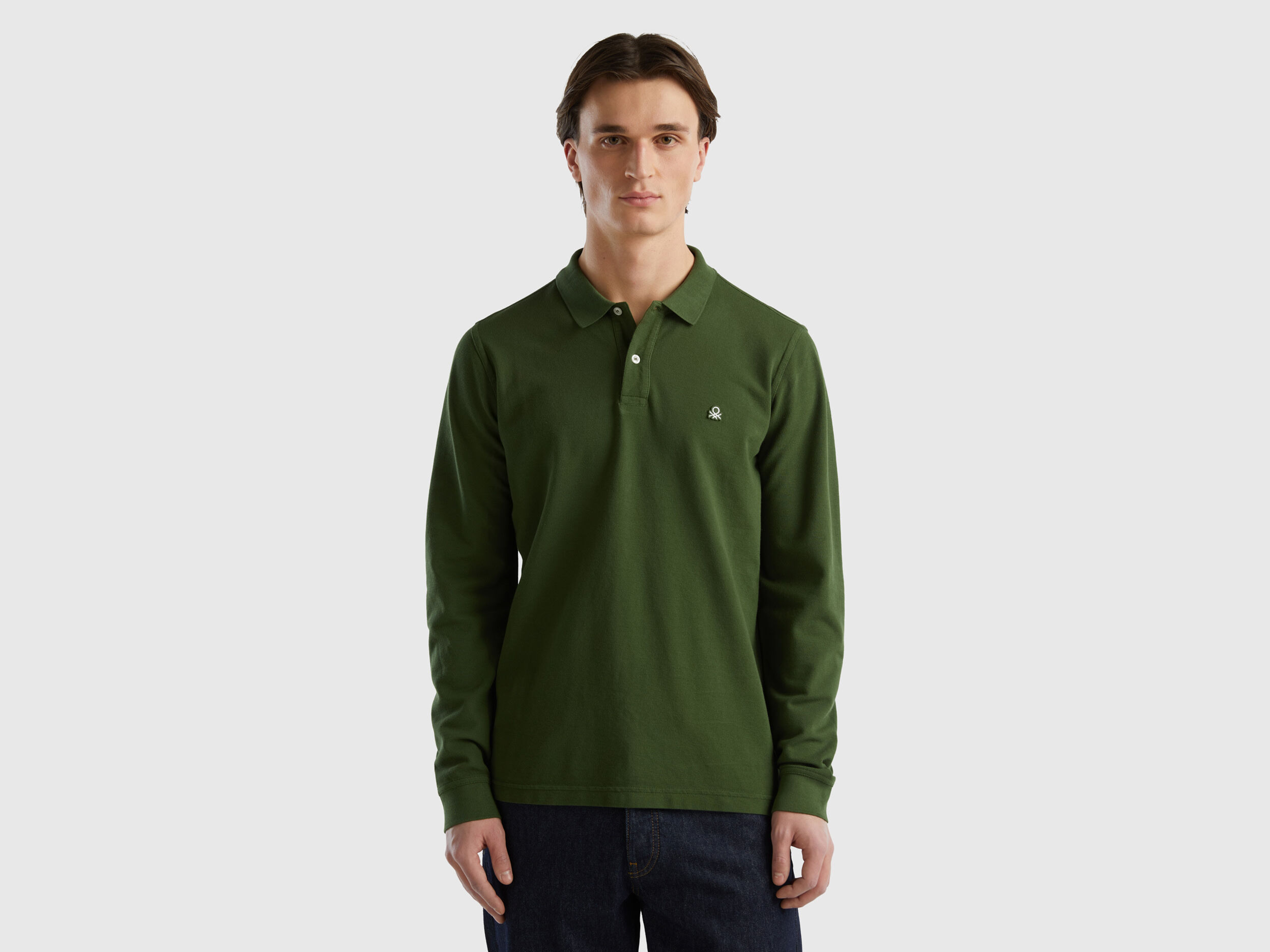 Polo benetton manica lunga store